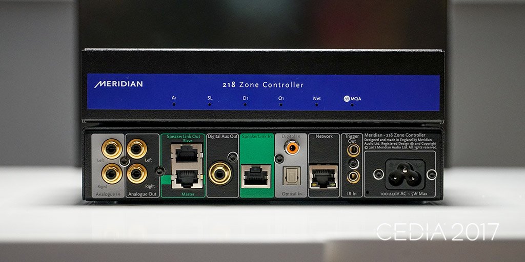 MeridianAudio's tweet image. We&apos;re excited to reveal that we&apos;ll be unveiling a number of new products, tailored for custom install at #CEDIA2017 bit.ly/2vaaZyl