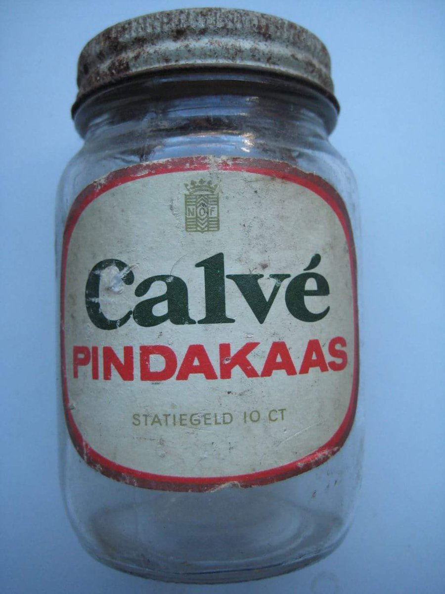 #Statiegeld  10c op een pot pindakaas.Welk jaar was dit? #kanikmijnietherinneren..