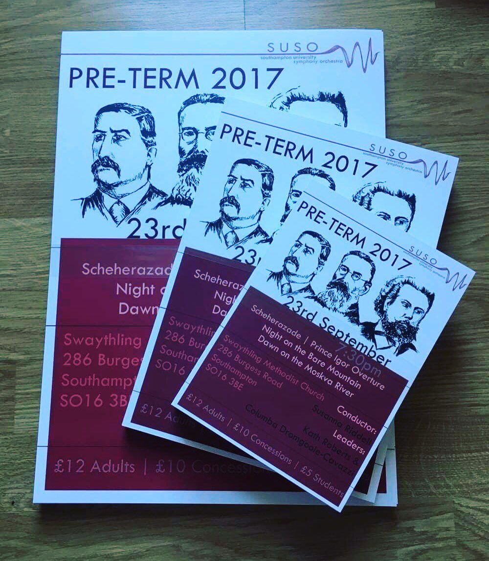 We got an exciting delivery today! Looking forward to our Pre-Term 2017 concert on the 23rd of September🎶