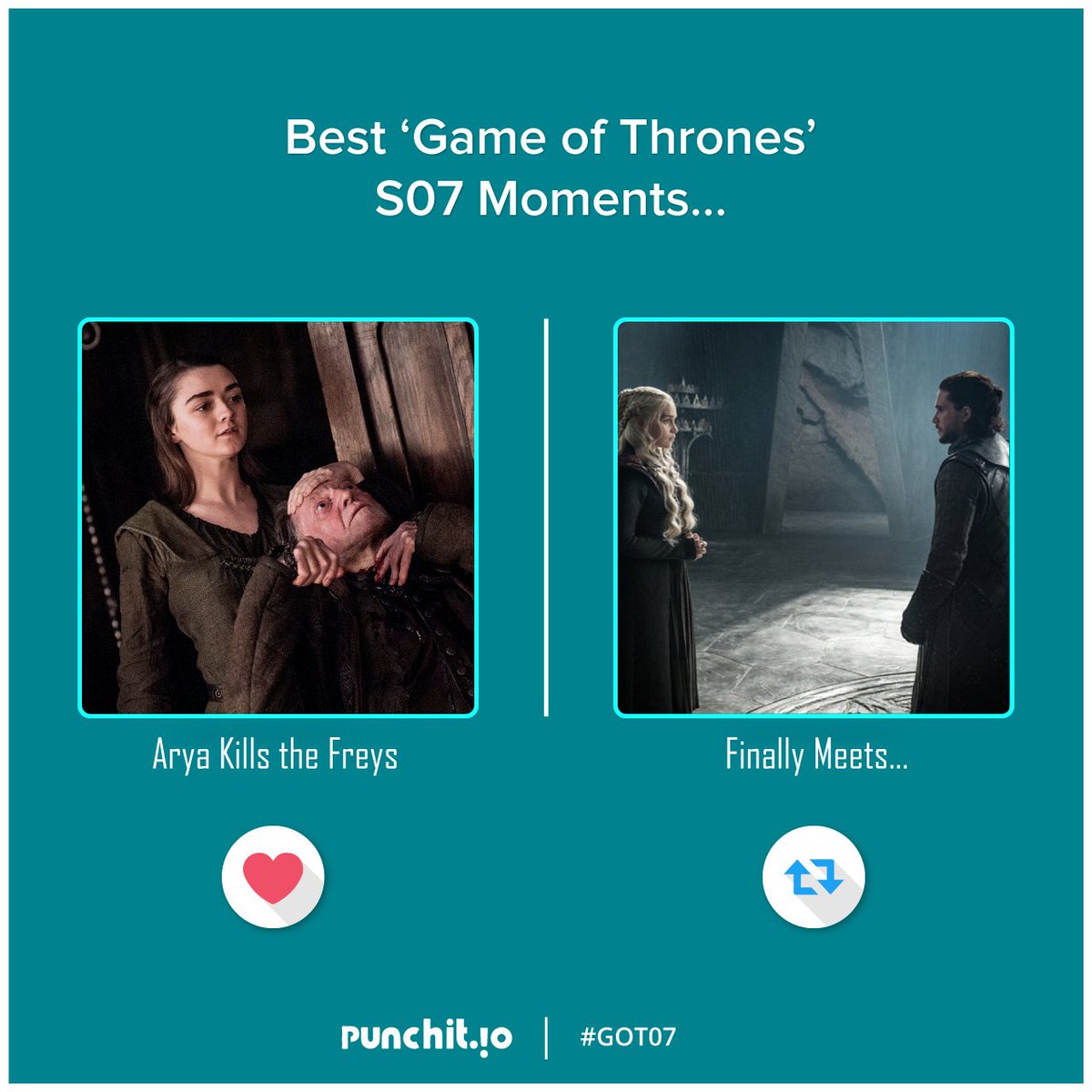 punchit2015's tweet photo. GOTS07 completed with so many mind blowing moments.
So, React ur fav. one
#PunchitWay #GoTS7Finale #GoTS7 
DL: https://t.co/FLxRn7wg5P https://t.co/hvnJFsYoyZ
