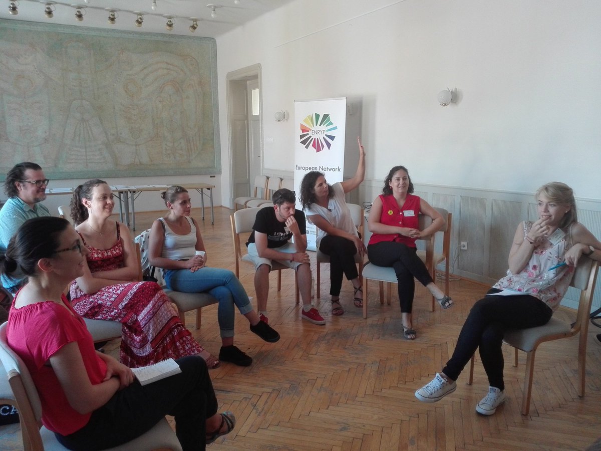 ENRYP_network's tweet photo. Debating about e-democracy #stafftraining #kecskemet  #csipero https://t.co/PkjZa0mnsk