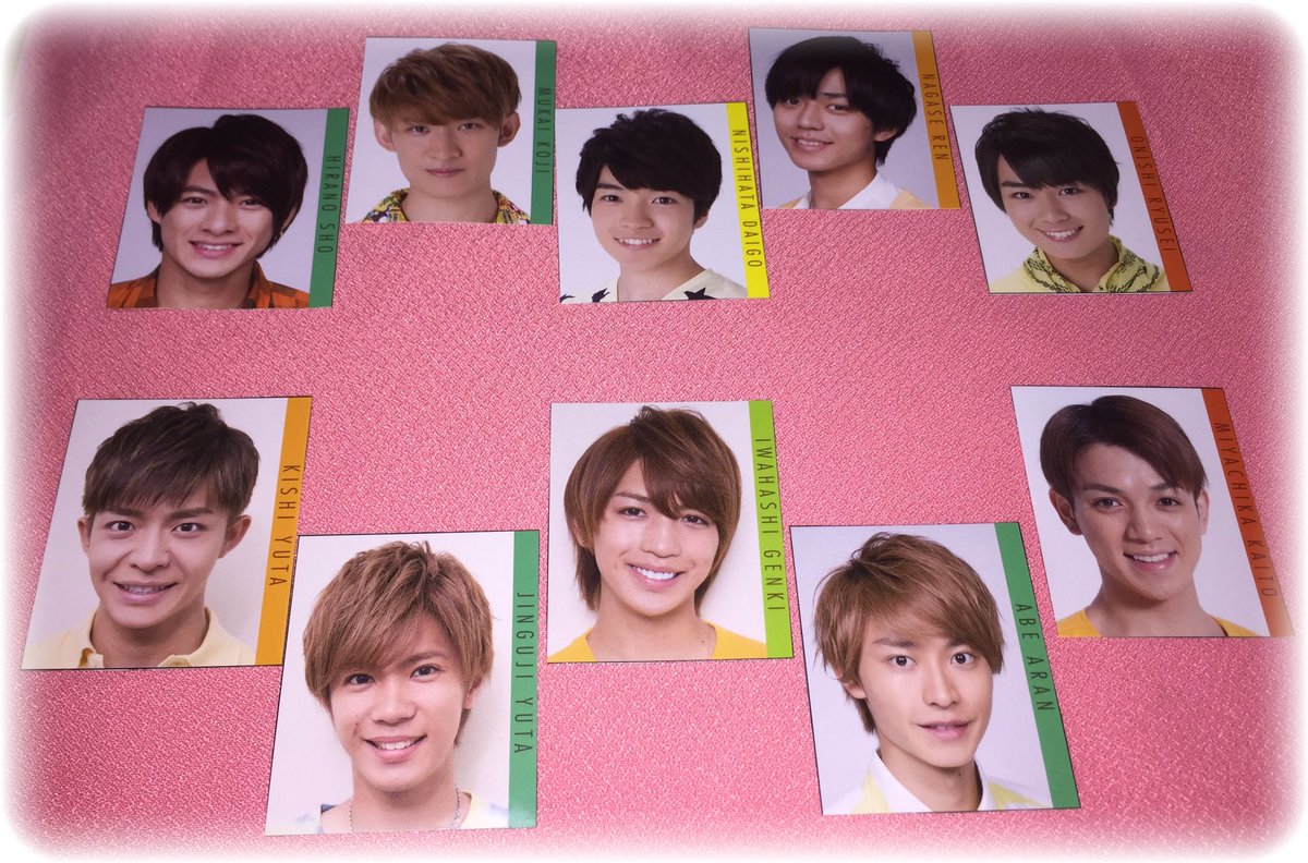 H_shomi's tweet photo. 次の東西SHOW合戦は、この10人でいかがでしょうか？ジャニーさん。 https://t.co/ckVy7Wm2h0