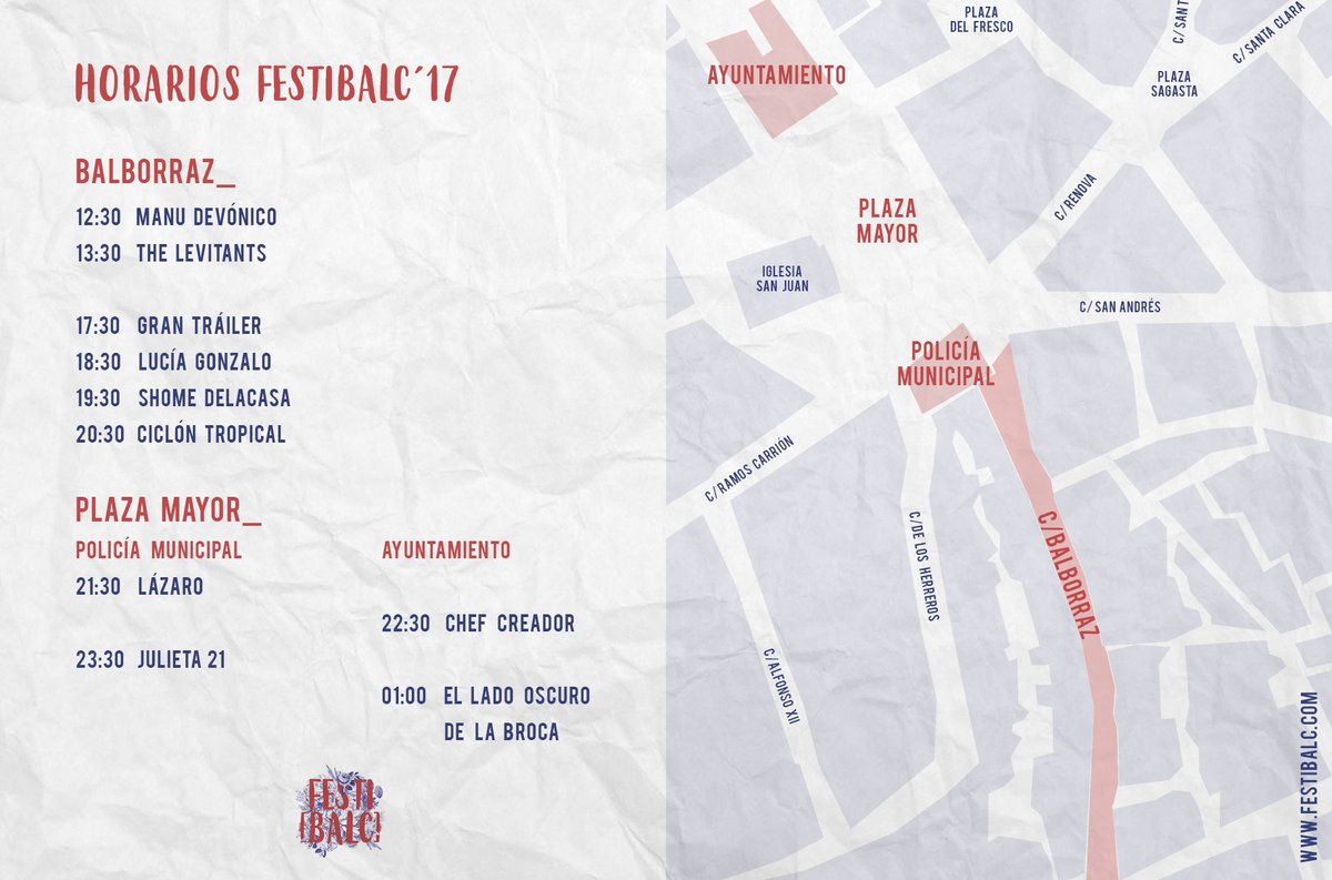 FestiBalcZamora's tweet photo. ¡Stop ansia viva! ¡Aquí están los horarios de #FestiBalc2017 ¡Recordad: 2 de septiembre en #Zamora! https://t.co/4qILrmEd4l