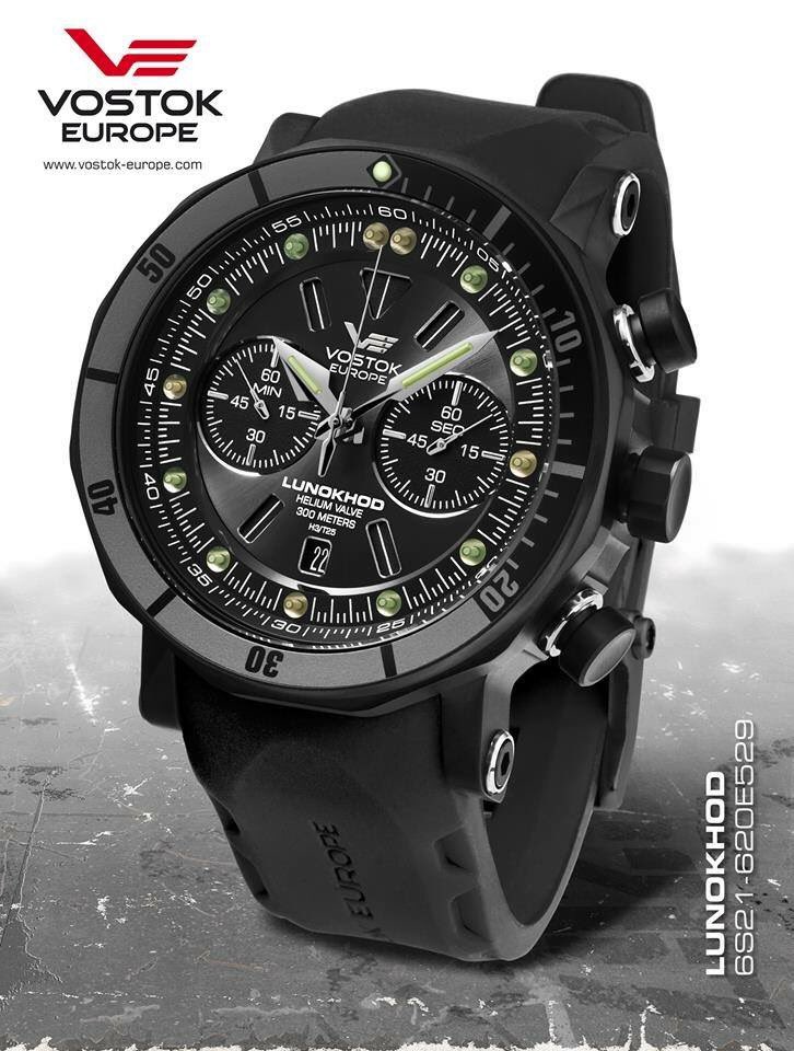 V_Watches's tweet photo. #VostokEurope Lunokhod 2 in new color https://t.co/Wai47FNq2O