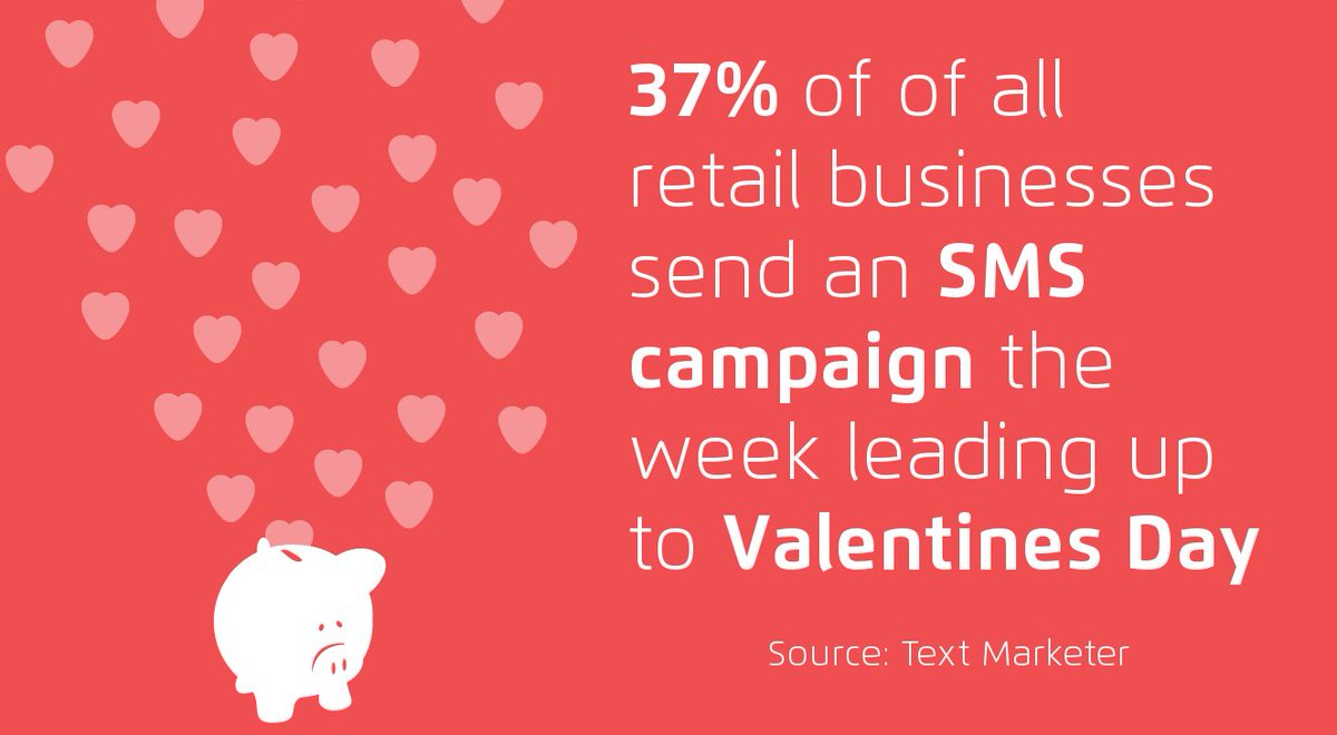 TextMarketerLtd's tweet photo. Businesses are sending out SMS marketing messages for Valentines Day #MobileFactMonday #Valentines #Love https://t.co/cMdqcZN2FJ
