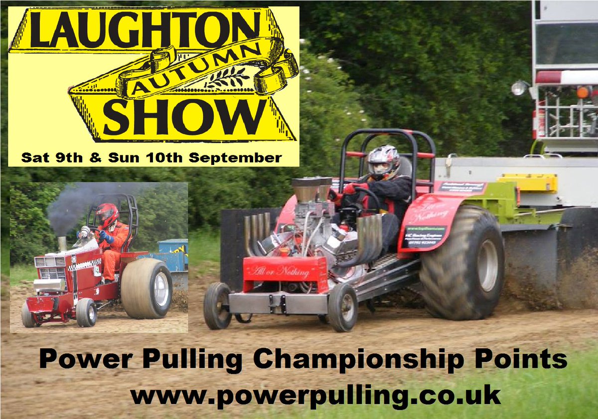 Join us for our next Championship Points Event at Laughton Autumn Show,