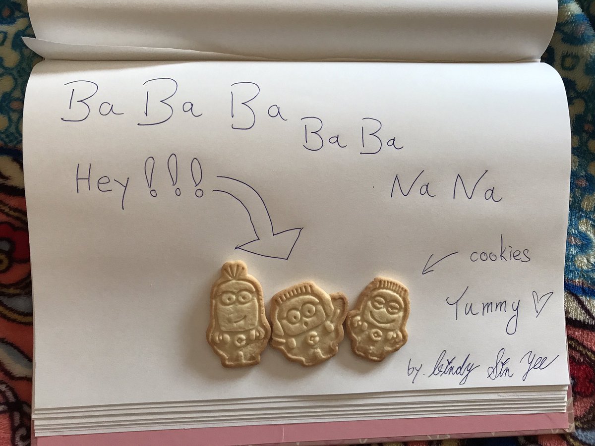 cindyho9619's tweet photo. Ba Ba Ba ๐
BaBa๐
Na Na๐๐๐๐๐๐๐
#CSYFunPhoto #MinionsCookies
๐๐๐๐๐๐๐๐๐๐๐๐๐ https://t.co/0D8PawVO3G