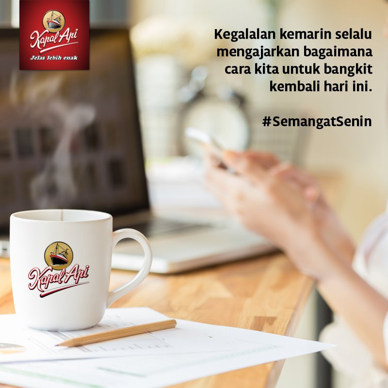 kapalapi_id's tweet photo. Kegalalan kemarin selalu mengajarkan bagaimana cara kita untuk bangkit kembali hari ini.

#SecangkirSemangat https://t.co/gWbEIHTaRm