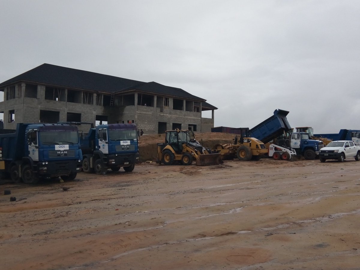 AyadeRevolution's tweet photo. Calabar Rice city project gathers momentum as Governor Ayade returns from investment drive in Europe #Ayadeisworking https://t.co/rYjb9zLelO
