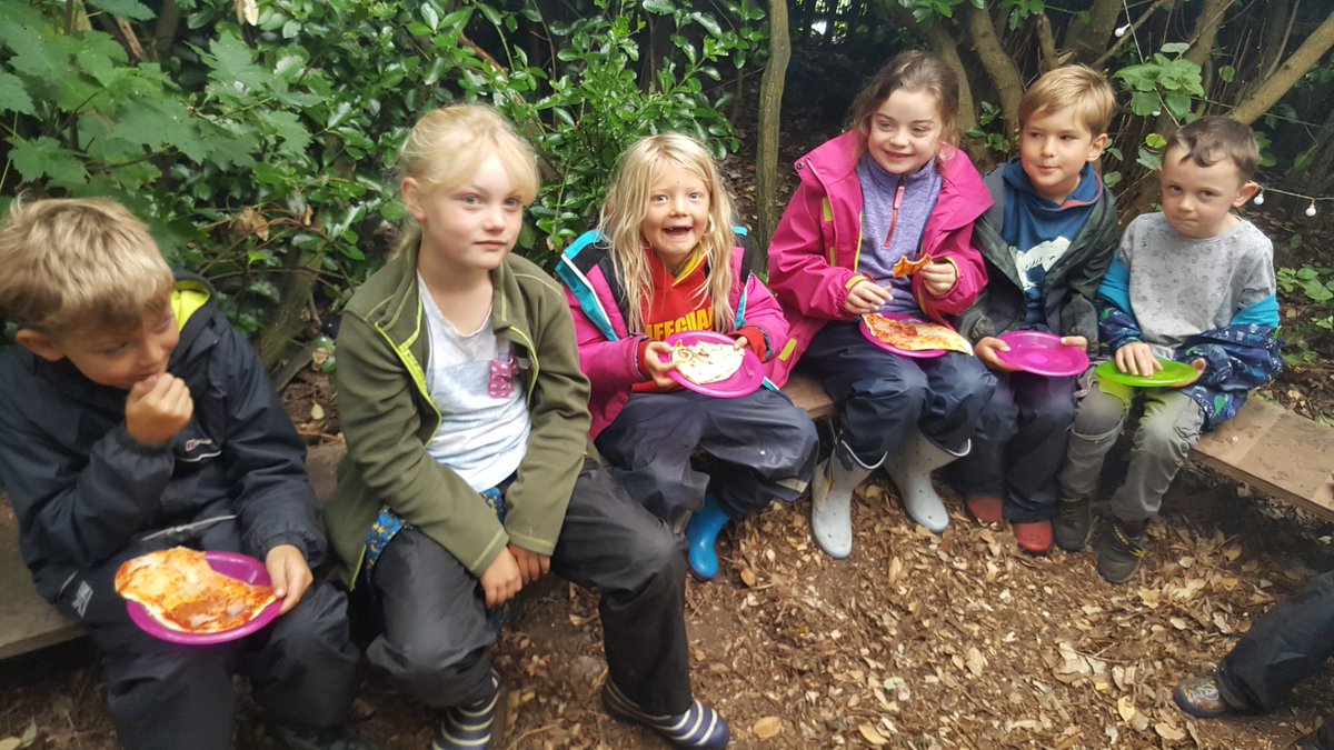 GreenTimeFS's tweet photo. Patterns, swings, climbing and campfire pizzas! @ursulineprimary https://t.co/oFlFS3wwni