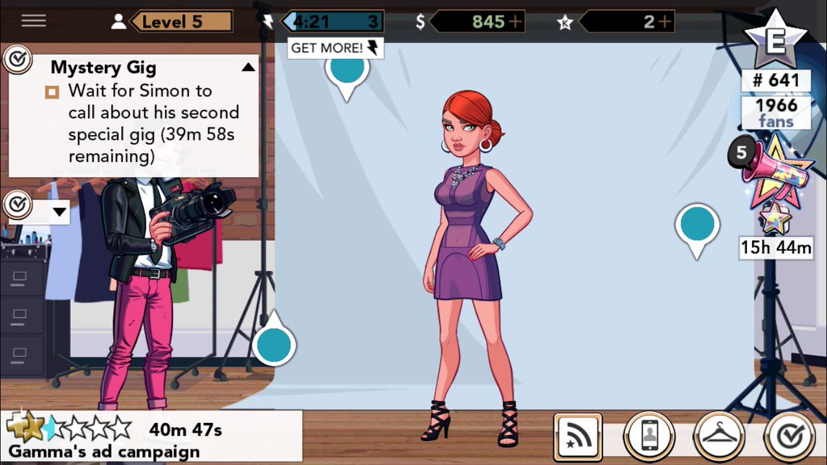 KKardashea's tweet photo. Just restarted! #afterayear #KimKardashiangame #kimkhollywood! ⭐️👌🏻 https://t.co/3Vn2YYVjRR