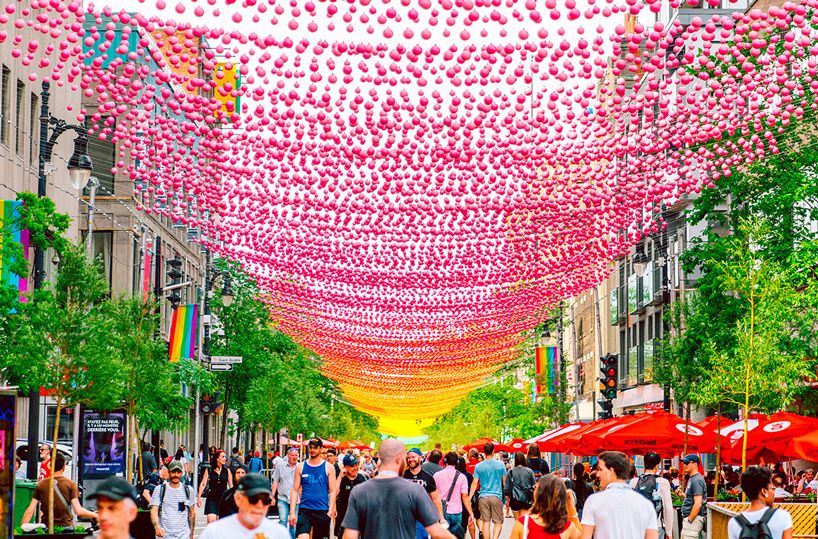 Bynnz's tweet photo. Bynnz loves: this rainbow street created by Claude Cormier + Associés in Montréal: https://t.co/KMFx3E3uIv #art #design #seetheworld https://t.co/i3qS22th8h