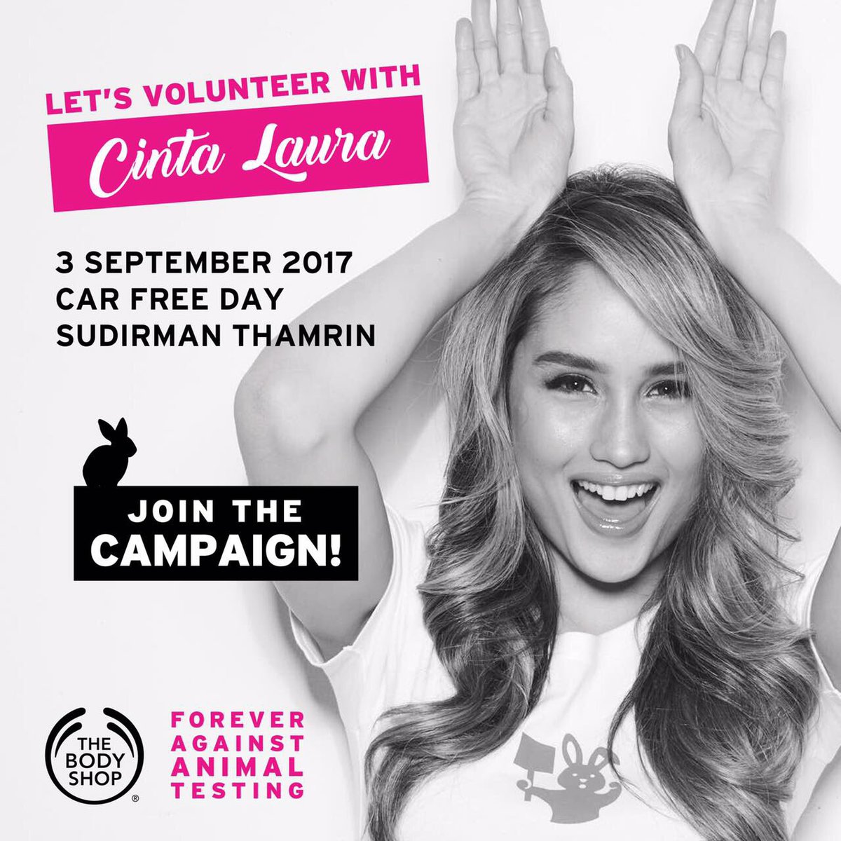 Join <a href="/TheBodyShopIndo/">The Body Shop Indo</a> #ForeverAgainstAnimalTesting March. Hari Minggu 3 Sept. 2017 di depan Menara UOB hingga bundaran HI. Bring ur dogs! 💗