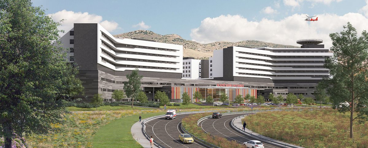 BaskentAlum's tweet photo. Cephe ve doğrama işlerine devam ettiğimiz "Rönesans Elazaığ Entegre Sağlık Kampüsü" görselleri..#facade #aluminium #cephe #baskentaluminyum https://t.co/y49AcqQ8u9