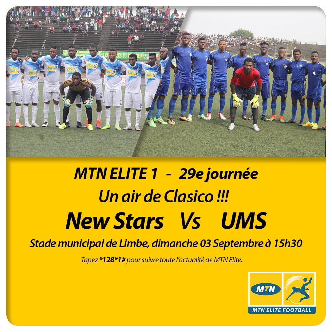 Ce week-end, fais le plein de frissons et d'émotions avec les Top Matches de MTN Elite 1. A ne manquer sous aucun prétexte !