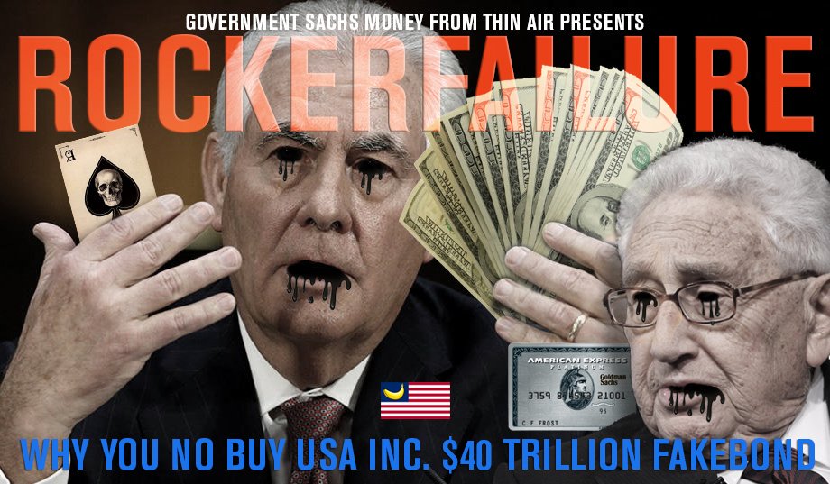 MediaEye360's tweet photo. Satanic Central Banks Are Imploding #Rockefeller #Rothschild #USA #Gold #GoldmanSachs #Debt #Bonds #Pedogate #PetroDollar https://t.co/OuVWtYHJNT