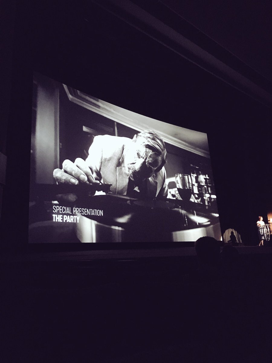 PaulRidd's tweet image. Sally Potter's brilliant B&amp;amp;W lol fest, THE PARTY coming soon to @BFI #LFF2017 via. @picturehouses