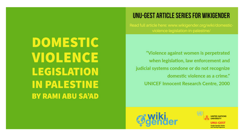 gestgro's tweet photo. Check out this article published in @Wikigender by one of our @UNUGEST Fellows: https://t.co/1WAaM5Vxan #genderbasedviolence #wikigender https://t.co/84d2MQNIXw
