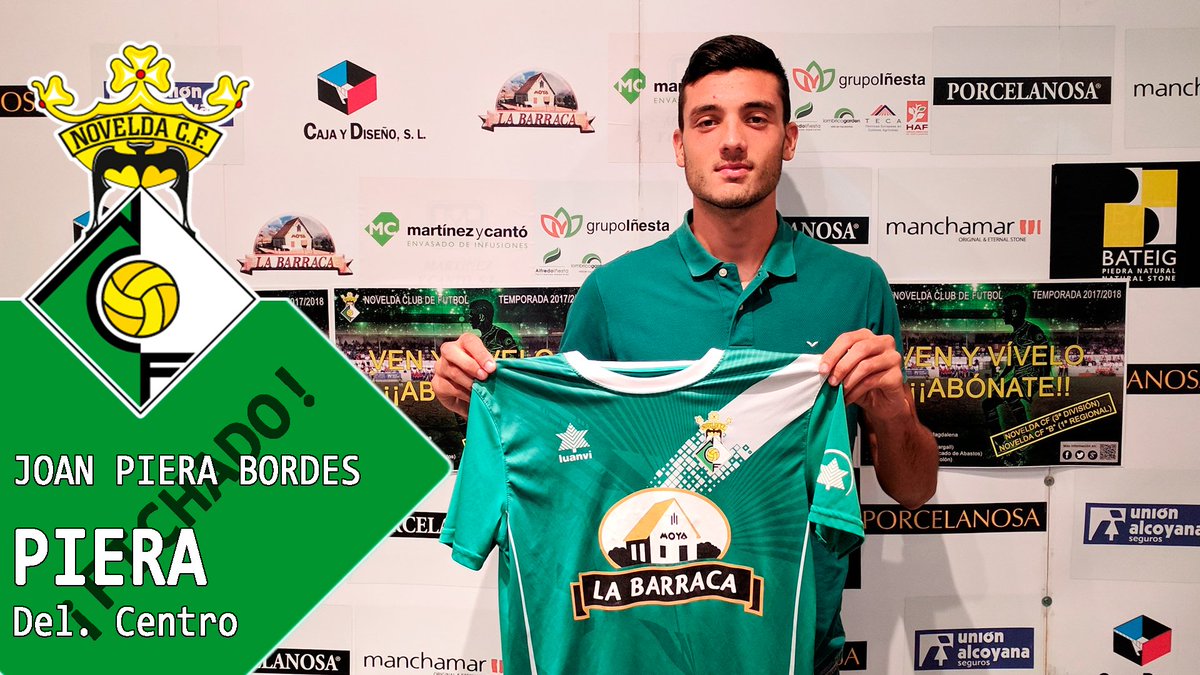 novelda_cf's tweet photo. FICHAJE | El joven delantero Piera, procedente del Hércules CF "B", llega cedido al Novelda CF ¡Bienvenido! https://t.co/Ar0KXaNJMg