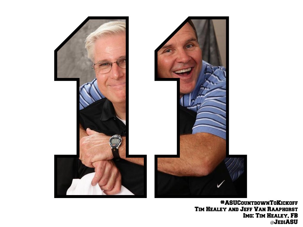 JediASU's tweet photo. 11 HOURS TO @FootballASU
#TimHealey #JeffVanRaaphorst
#ASUCountdownToKickoff
#GoDevils https://t.co/Gh1nlPWvIg