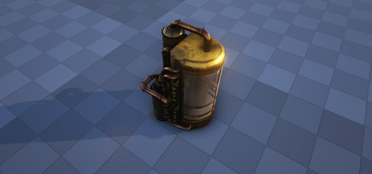 iSPEZZ's tweet photo. New Steampunk Cryo Chamber! @Jatheish @survivetheark #ArkModProgram #playARK #makesteampunkmodOfficial https://t.co/jXaE0iJsvF