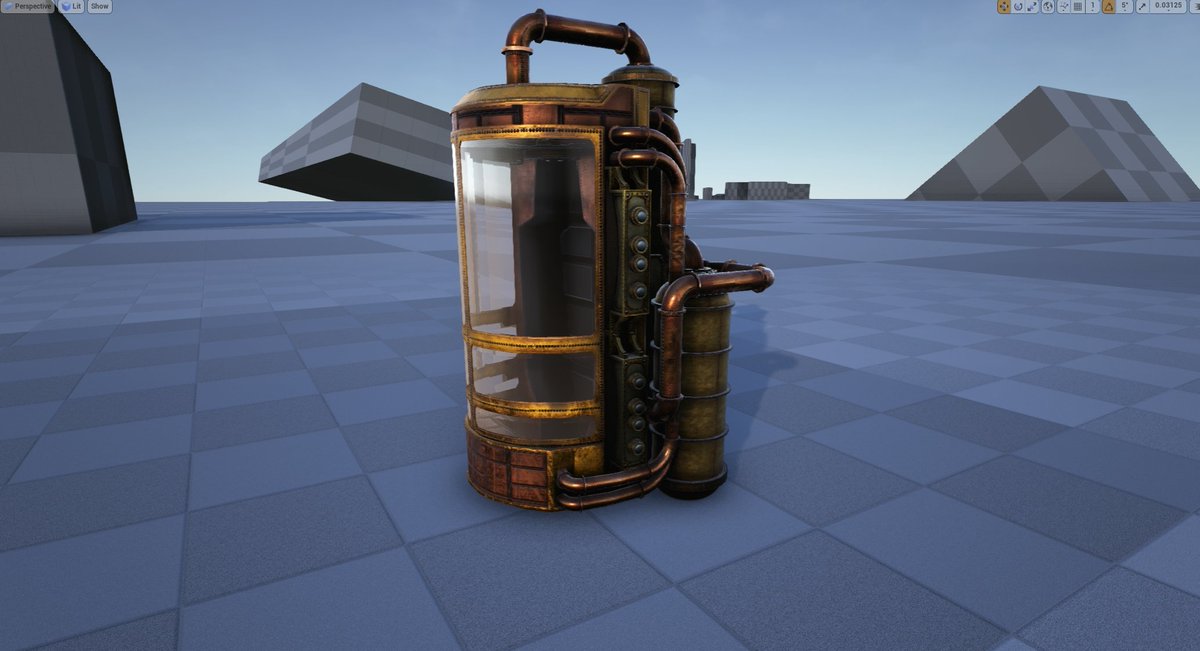 iSPEZZ's tweet photo. New Steampunk Cryo Chamber! @Jatheish @survivetheark #ArkModProgram #playARK #makesteampunkmodOfficial https://t.co/jXaE0iJsvF