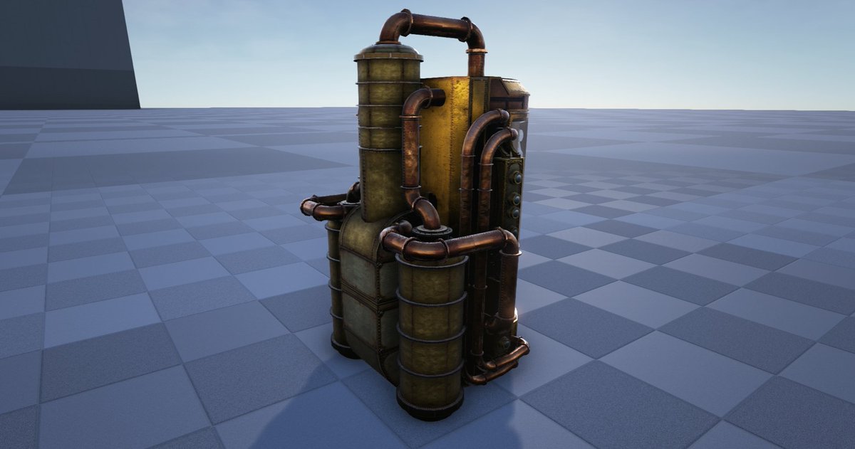 iSPEZZ's tweet photo. New Steampunk Cryo Chamber! @Jatheish @survivetheark #ArkModProgram #playARK #makesteampunkmodOfficial https://t.co/jXaE0iJsvF