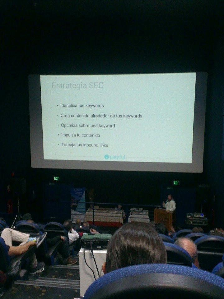 eduardopasquier's tweet photo. Estrategia SEO por @jmreyes #playful #wikot desde @CinexVe de paseo el hatillo https://t.co/11dn8QFgSv