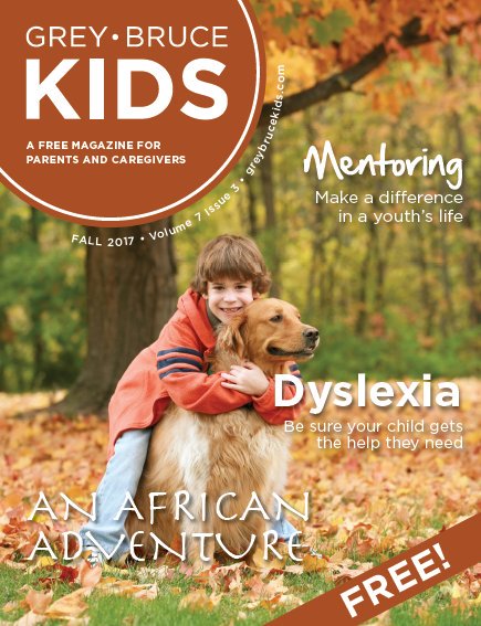 Don't miss our Fall 2017 issue, which will be distributed throughout your community over the next week! #BringOnFall #GreyBruceKids