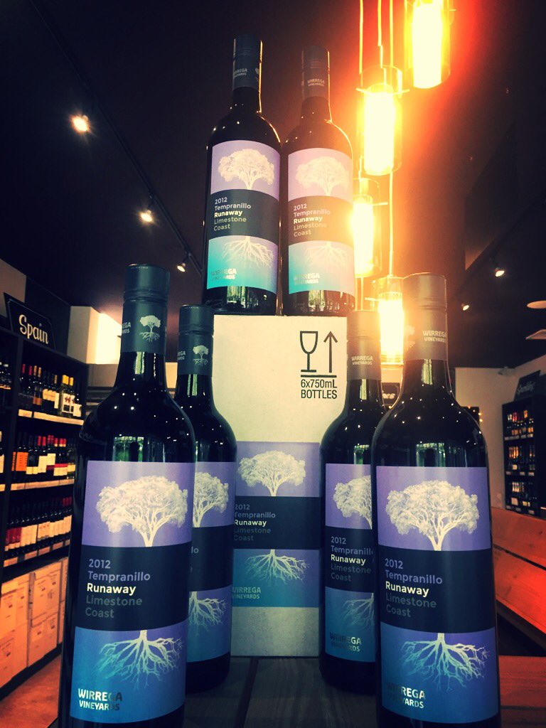 Hi all! That amazing #Aussie #Tempranillo we sold out of is back in today! 🇦🇺 It's a belter 🍷🐨
#Runaway