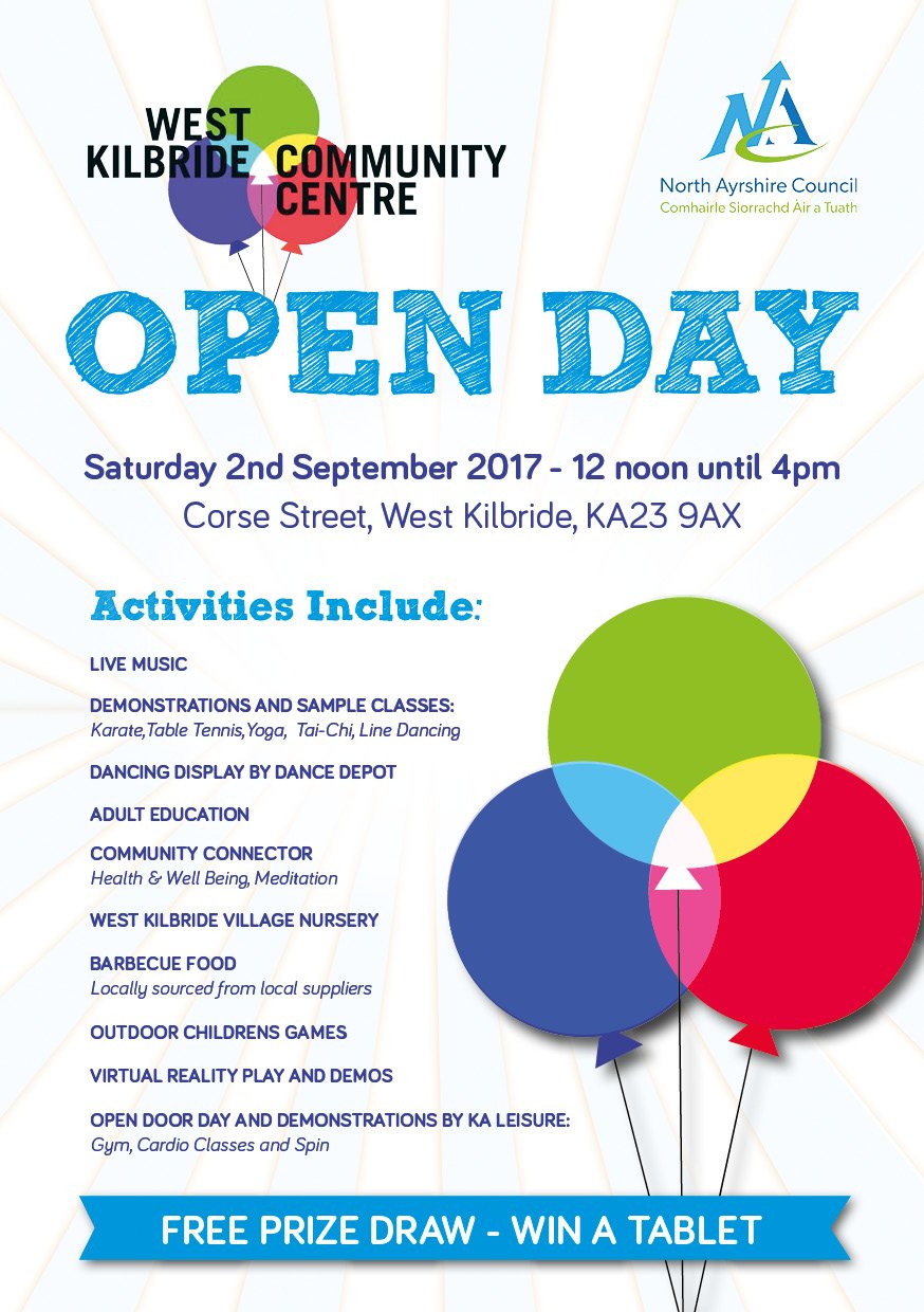 North Ayrshire on Twitter "An event offering fun for all the family