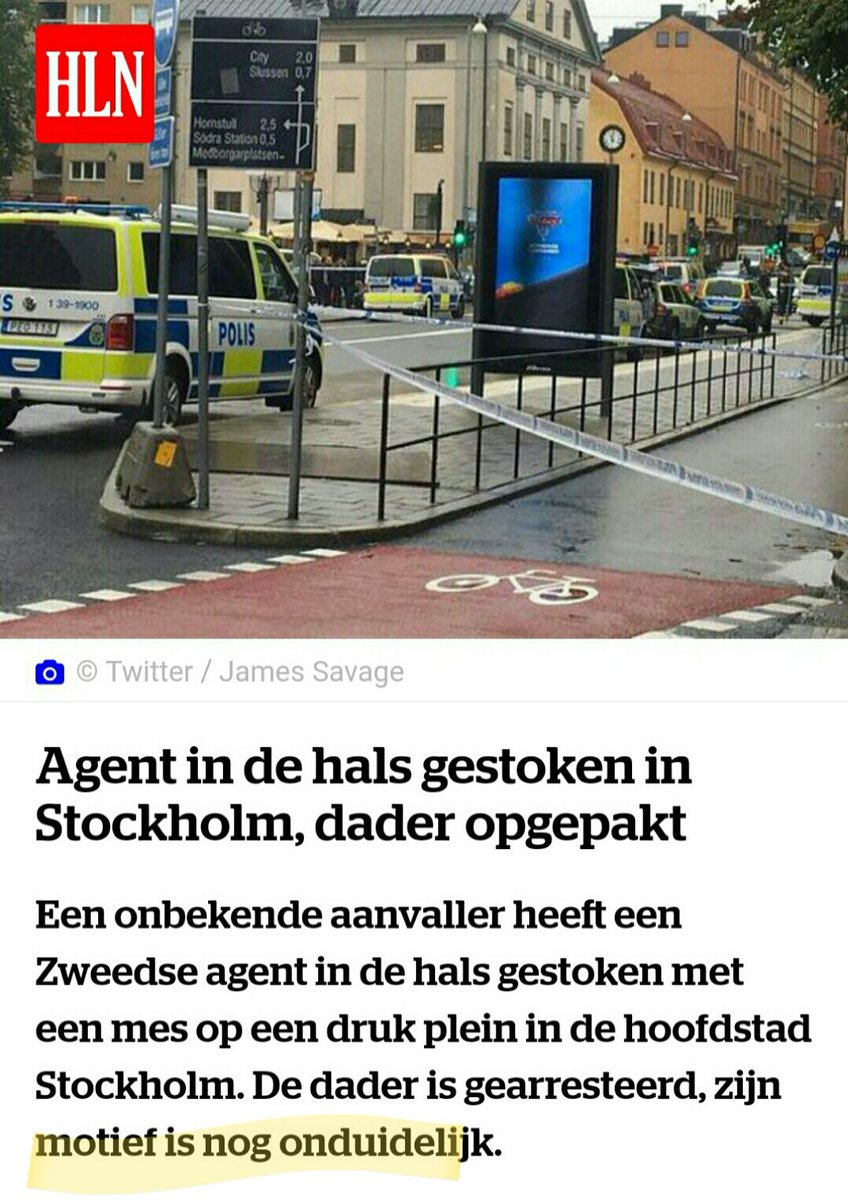 vlaams_leeuwtje's tweet photo. "Motief is onduidelijk." Tarare! #Code291 om moslimgeweld te verzwijgen ... https://t.co/pVSPrMzn1f