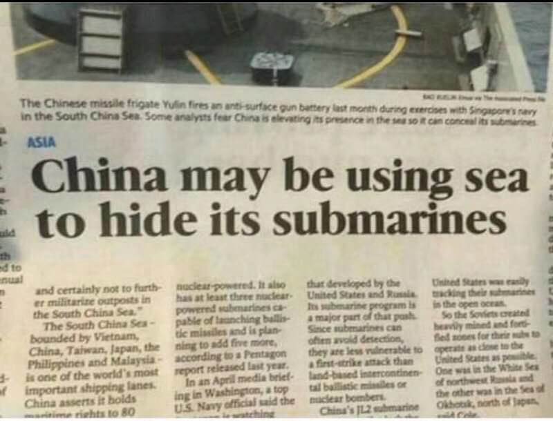 Shocking news from China this morning