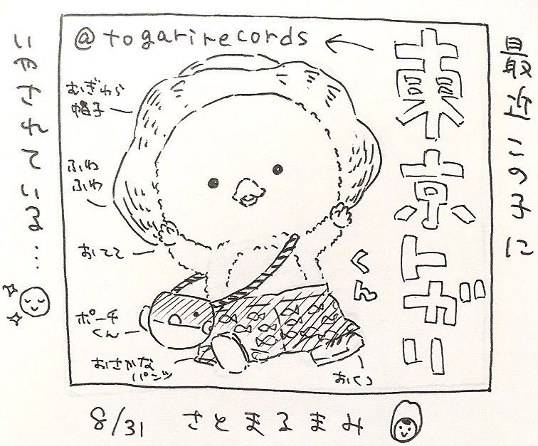 3日に1つぶ   8/31
作業が一段落したから1つぶ復活☺︎ 