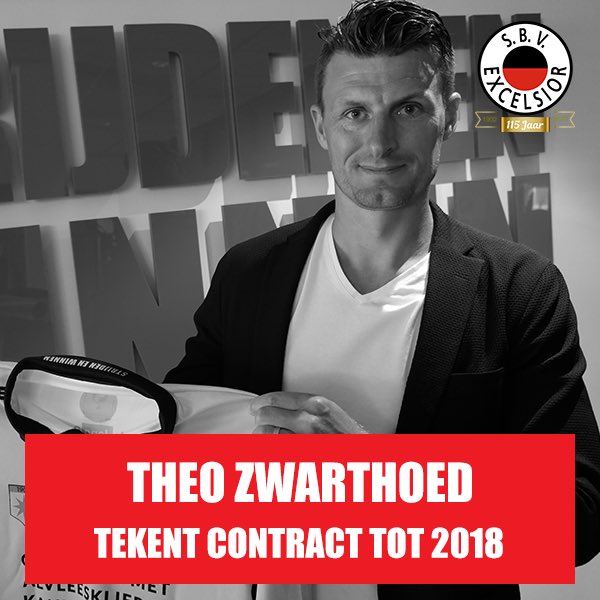 🎥 Welkom terug bij Excelsior Rotterdam Theo Zwarthoed! #excelsiorrdam #deadlineday #samensterk ⚫️🔴