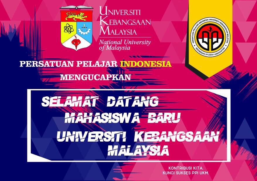 Kami mengucapkan selamat datang mahasiswa baru Universiti Kebangsaan Malaysia 2017 #masukukm2017