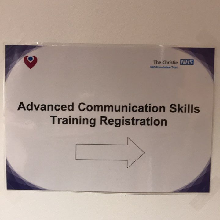 ProCommSkills's tweet photo. Working on an advanced #communicationskills #course for #EndOfLife medical professionals at #thechristy #hospital … https://t.co/6CH5N12A0v https://t.co/IEimccxkbA