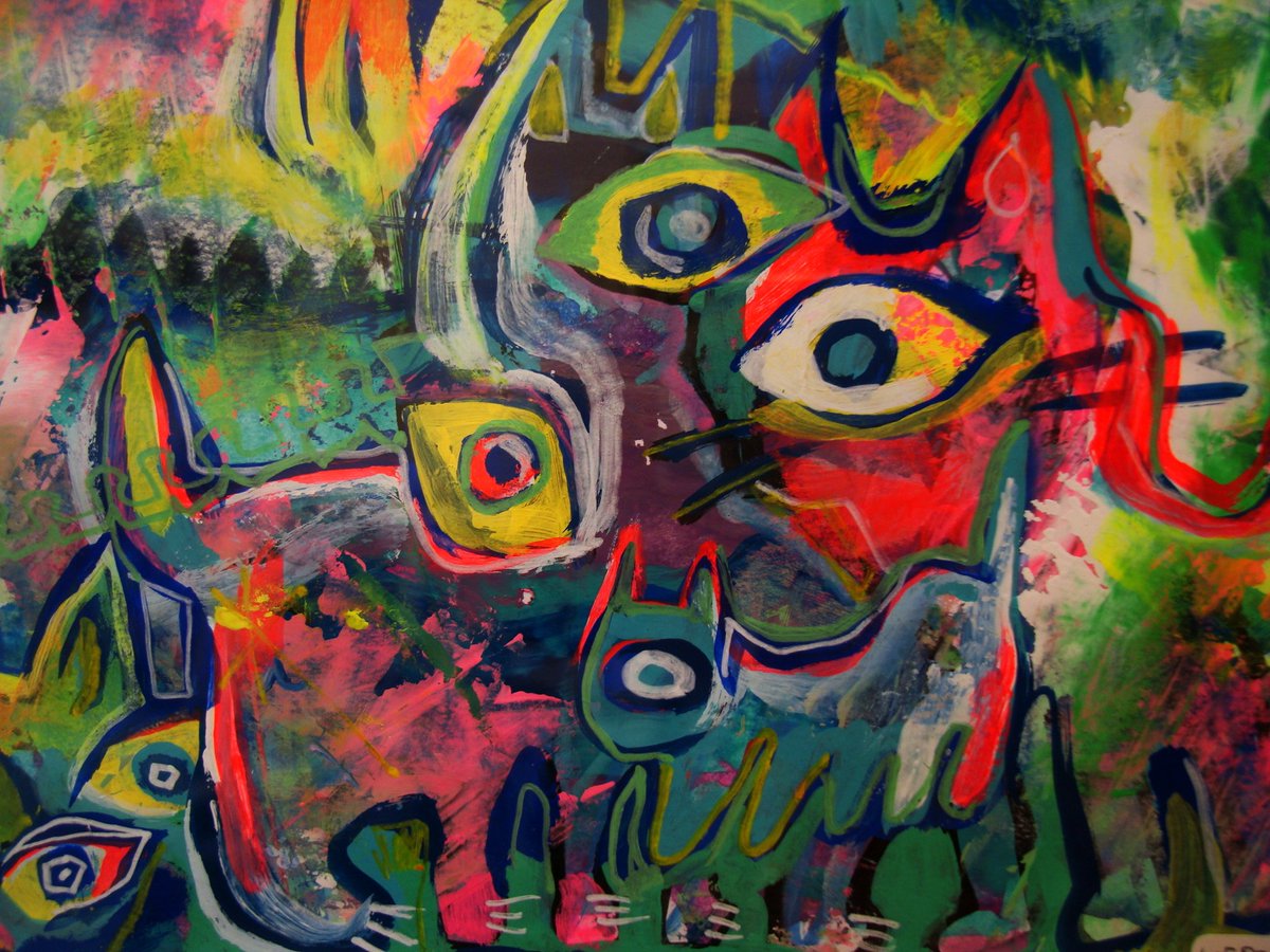 VooDoo666BPM's tweet photo. ツイート遅くなっちゃいましたがのんこん展行ってきました♪
#のんこん展 #DFGallery #デザフェスギャラリー https://t.co/h5sqTZV2kh