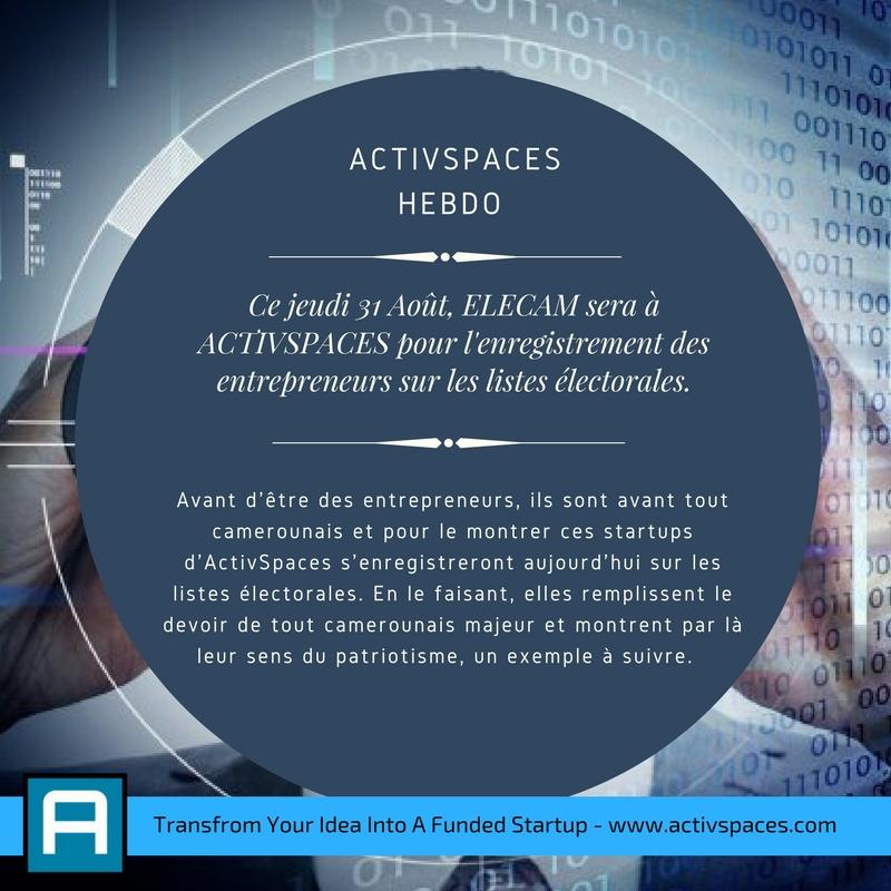ActivSpaces's tweet photo. Joins-toi à nous pour t'enregistrer sur les listes électorales aujourd'hui dès 13h à @ActivSpaces 
#BeTheChange https://t.co/yAmzoA6SKX