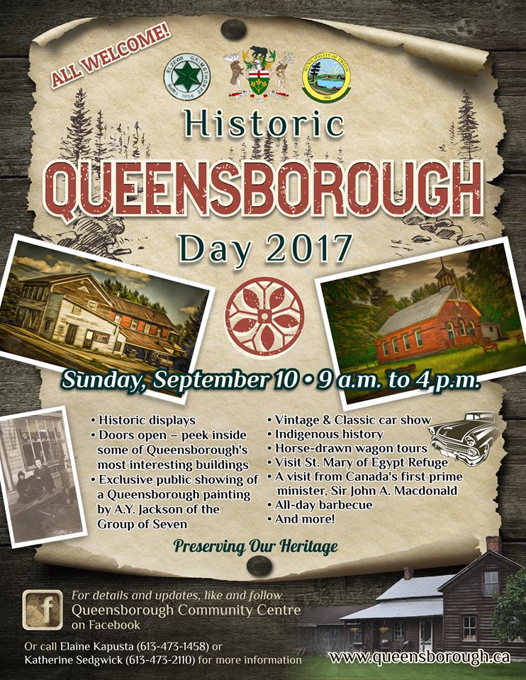 HastingsCounty's tweet photo. Peek inside some of #Queensborough most interesting buildings on Sept. 10 Queensborough Community Centre #comewander #rusticroamer https://t.co/zLf82ww7Ez