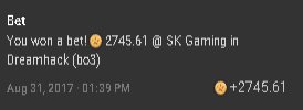 OfficialDaToG's tweet photo. Just move slowly and get the lower bet! Dont so be greedy and you lost all😁
#unikrn #csgogamble #CSGO #dreamhackmalmo #99Malmö https://t.co/vRCXZvuGfW