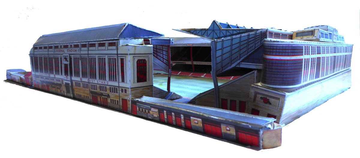 The_SimonInglis's tweet photo. 11 yrs since it last staged a match, so should I let it go...? #Arsenal #Highbury #badlymademodel #clearingclutter https://t.co/lHTA0bTmFV