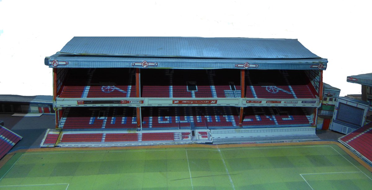 The_SimonInglis's tweet photo. 11 yrs since it last staged a match, so should I let it go...? #Arsenal #Highbury #badlymademodel #clearingclutter https://t.co/lHTA0bTmFV