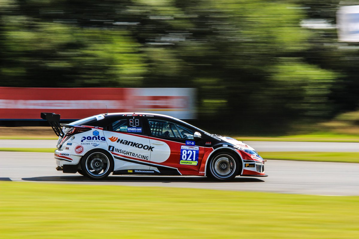 JASMotorsport's tweet photo. There's a JAS Honda Civic @TypeR TCR in the Barcelona 24h this weekend courtesy of Danish team #InsightRacing. Have a good one guys 👍 https://t.co/oqOZ0Fvvl4