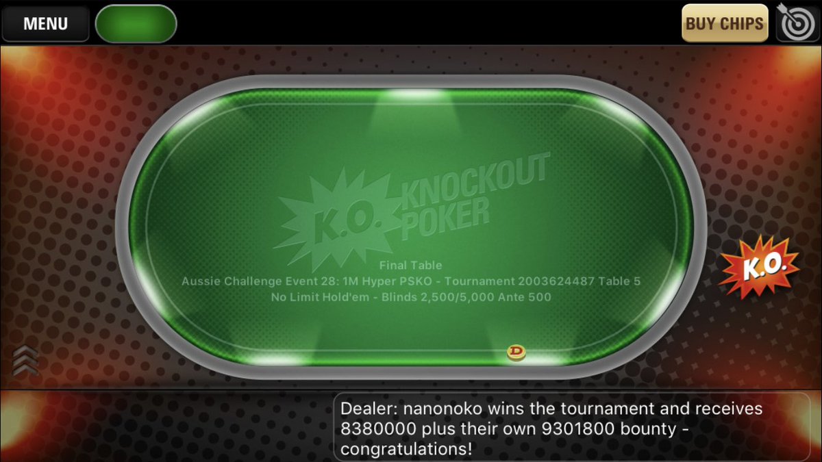 nanonoko's tweet photo. Yeah I won the event for 8,380,000 and 9,301,800 for my own bounty! Play money champ! #AussieChallenge https://t.co/F1LfSxRgUK