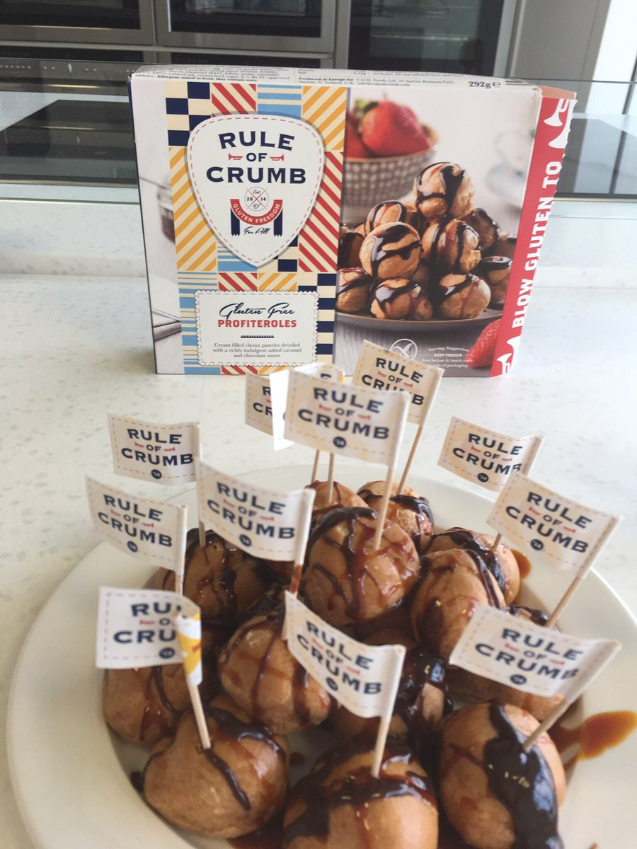 Ruleofcrumb's tweet photo. Order our new #glutenfree Profiteroles in for your freezer section - SV HQ order code - 0 1538162 0 @SuperValuMonksl @HughesSupervalu https://t.co/fKamqTXY3O