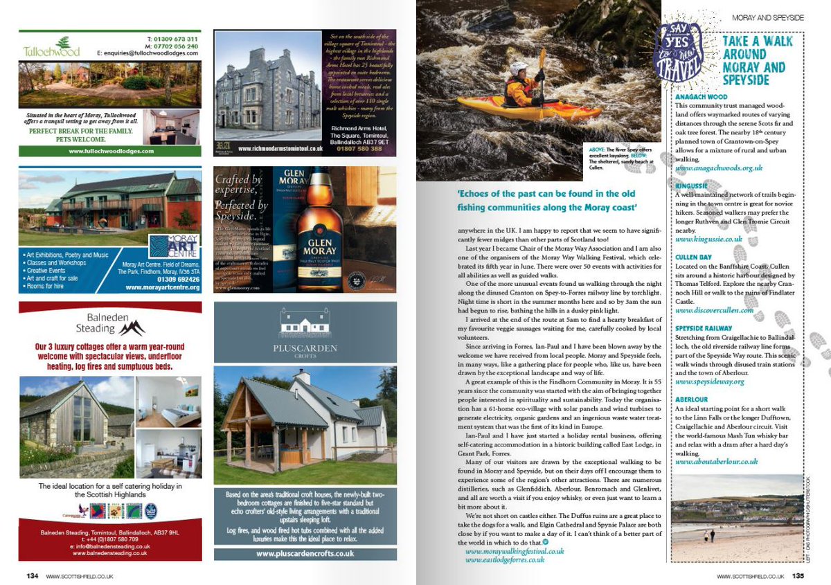 MoraySpeyside's tweet photo. Did you see us featured in the latest @ScottishField as a wonderful Autumn break destination? Time to book! 🍂 🌳 https://t.co/ipwfERgAKz https://t.co/a7OSLAFbZD