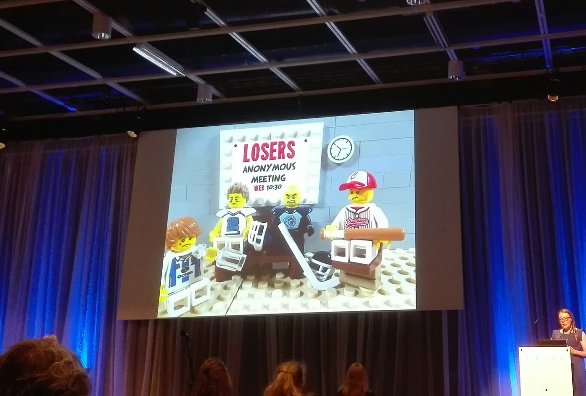 tmheino's tweet photo. #amee2017 #10G4 Claire MacRae pointing out the importance of recognising! What type of recognition is most valued? the Lego Figures✌ 😄 https://t.co/RP7iN1sQRS