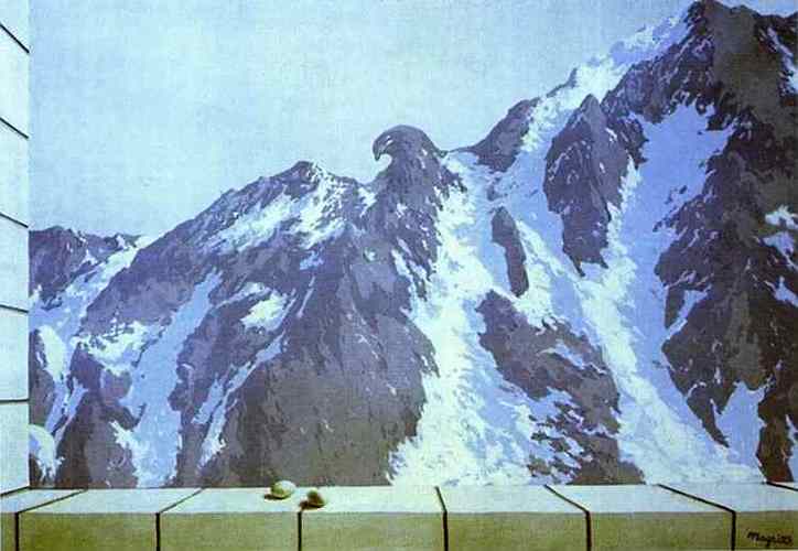 The domain of Arnheim by <a href="/artistmagritte/">René Magritte</a> goo.gl/fi3QwS #arthistory #renemagritte