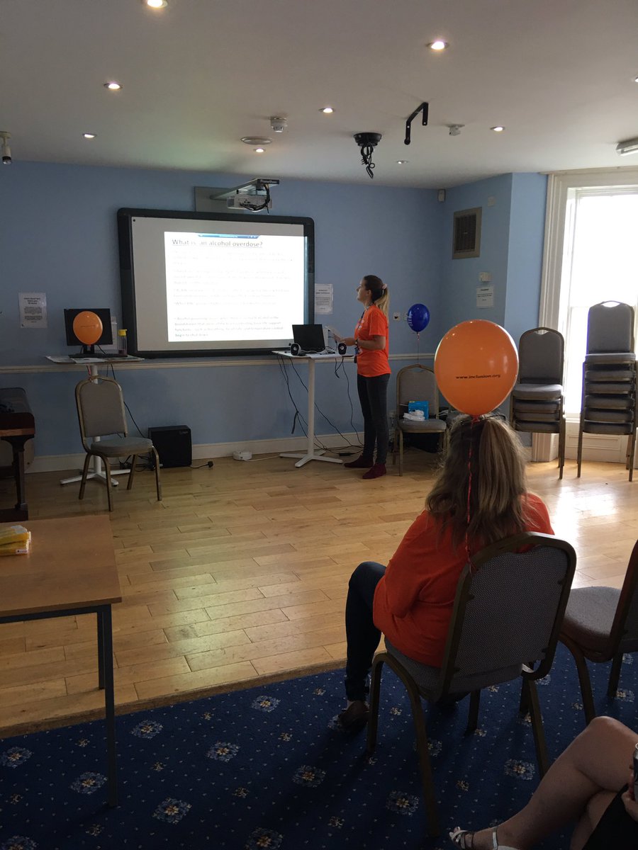 BucksStars's tweet photo. Beth from @BucksStars giving her #alcoholawareness presentation to service users and agencies today for #IOAD2017 https://t.co/TmOjmfwBBU
